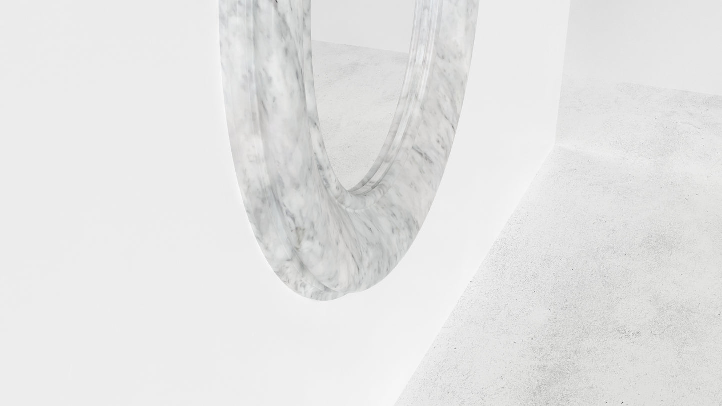 Colette miroir oval