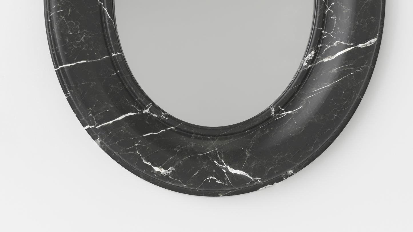 Colette miroir oval