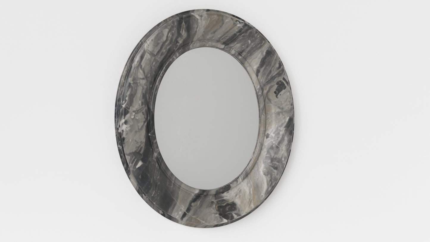 Colette miroir oval