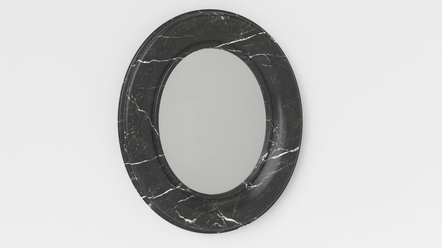 Colette miroir oval